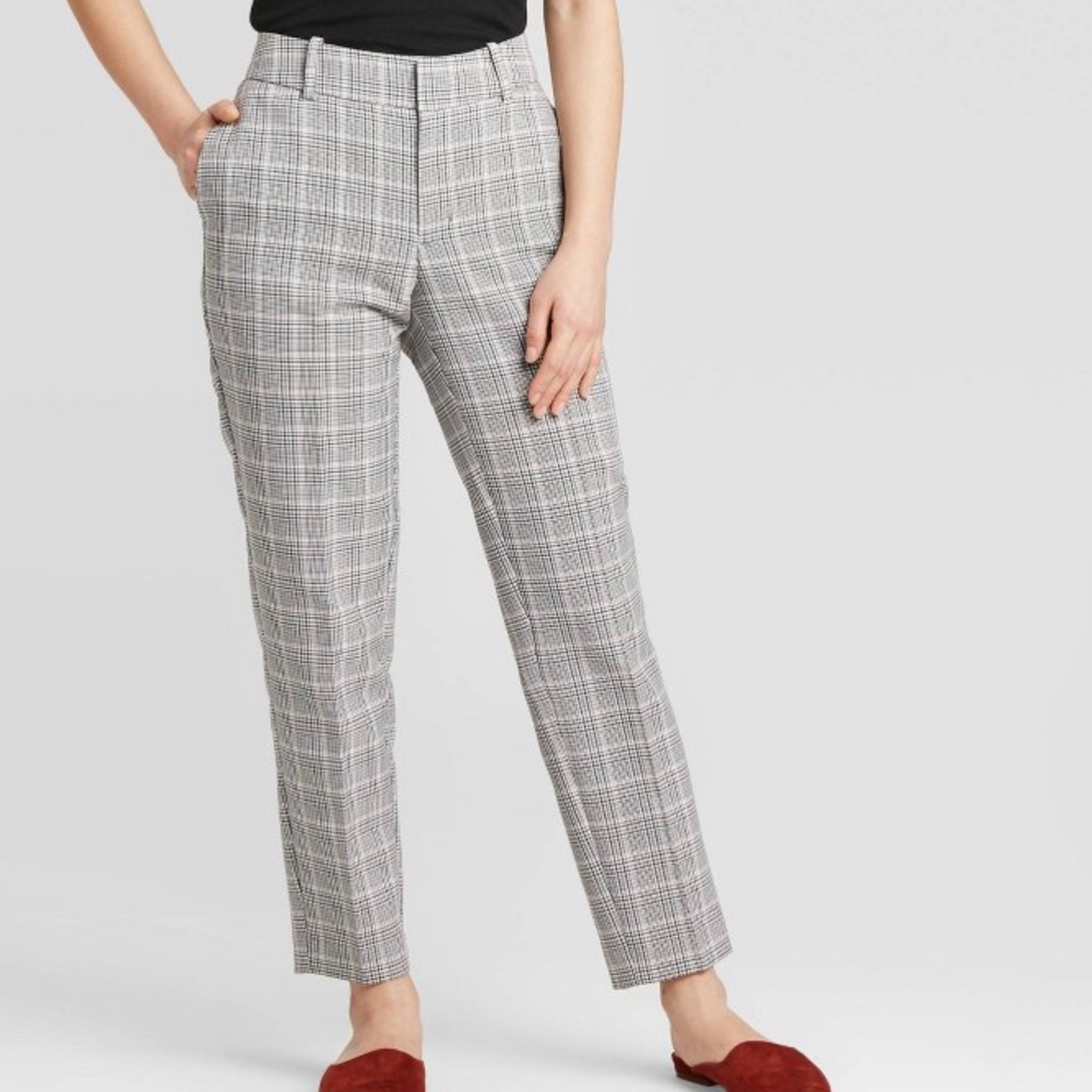 A New Day Plaid Ankle Pants